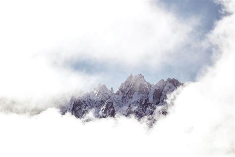 Cloudy Alps Photograph By Dora Biro Pixels