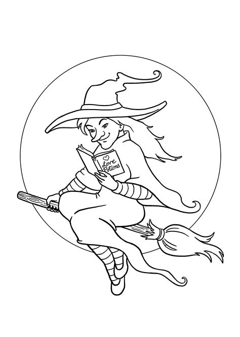 Tumblr Coloring Pages Witch Coloring Pages Detailed Coloring Pages