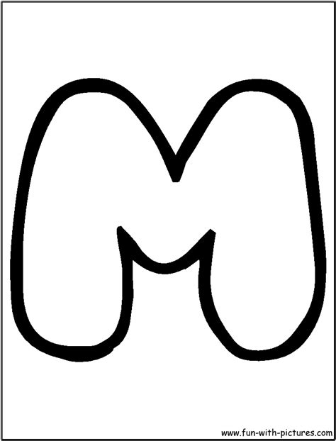 7 Best Images Of Free Printable Bubble Letter M Printable Bubble