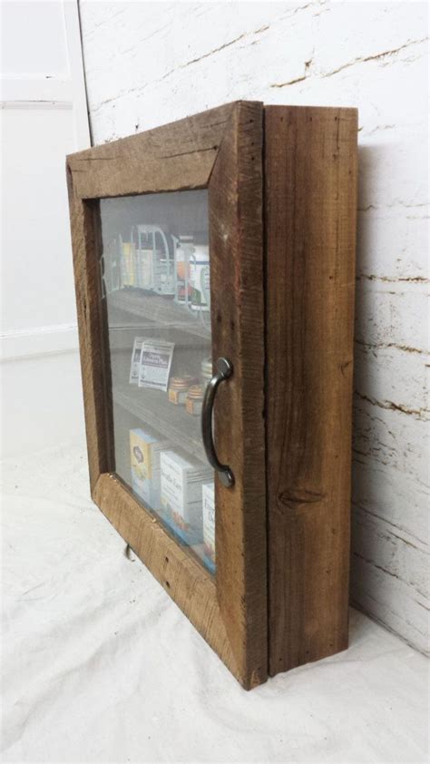 Free shipping and easy returns on most items, even complete your farmhouse vanity using this rustic gray and brown mirrored door medicine cabinet. Image result for rustic medicine cabinet | Rustic ...