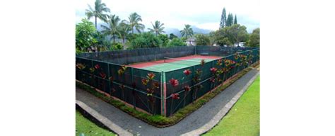 Princevillep1 Princeville Kauai Vacations Puupoa Tennis Princeville