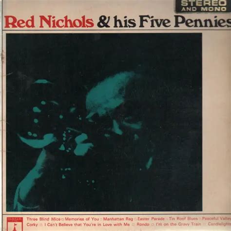 Red Nichols And His Five Pennies By Red Nichols And His Five Pennies LP With Recordsale Ref