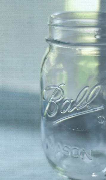 Ball Jar Jar Aesthetic Mason Jars Blue Mason Jars