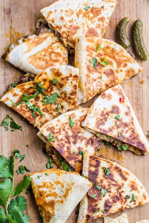 Philly Cheesesteak Quesadillas Done In Under Minutes And A Make