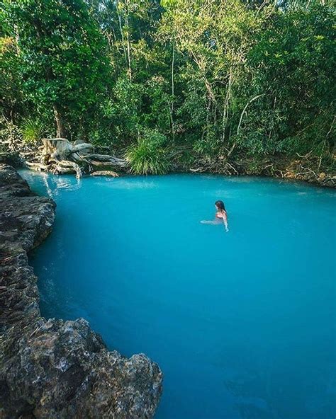 Cardwell Pools Youll Find This Natural Spring Fed Spa Pool Just 10