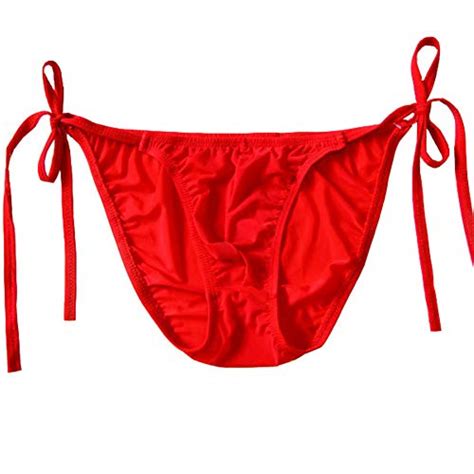 Min Nye Satin Side Tie Bikini Truser Erotiske Og Pornofilmer