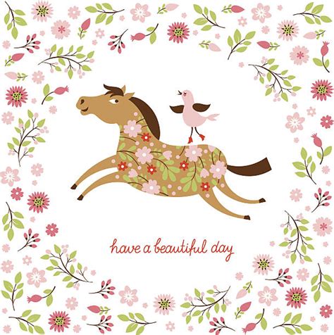 Happy Birthday Horse Clip Art Vector Images And Illustrations Istock