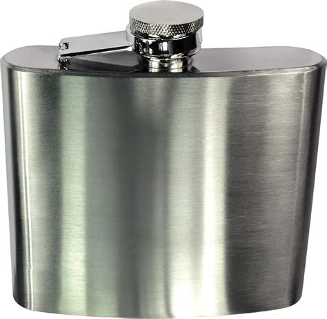 Amazon Com Hts A Oz Stainless Steel Hip Flask Clothing