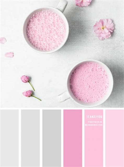 Grey And Pink Color Scheme I Take You Wedding Readings Wedding