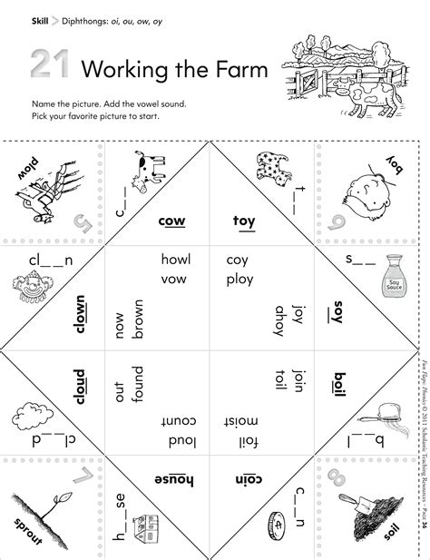 Words include boy, oil, foyer, foil, coin, toy, voice, annoy, soil, enjoy, join, and joy. 14 Best Images of Phonics Oi And Oy Worksheets - Oy and Oi Words Worksheets, Oi and Oy Phonics ...