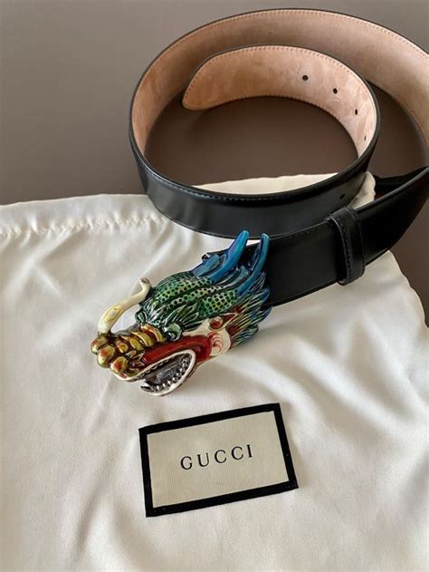 Gucci Dragon Belt In Black Limited Edition Kaufen Auf Ricardo