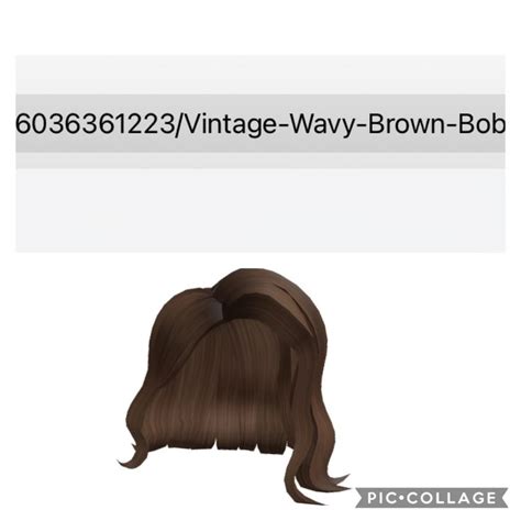 Short Wavy Brown Hair In 2021 Roblox Pictures Roblox Roblox Codes