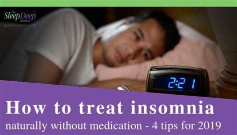 How To Treat Insomnia Without Medication