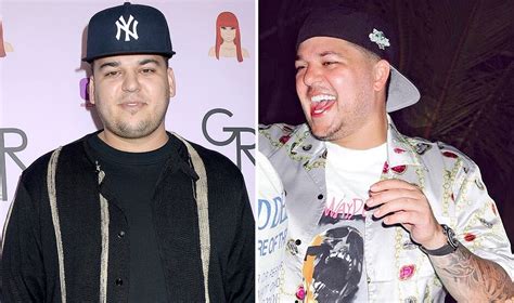 rob kardashian weight loss before and after photos of his transformation