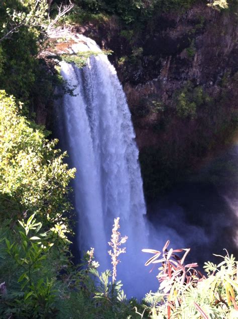 Wailua Falls Kauai Wailua Waterfall Kauai