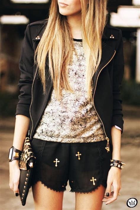 Labc De La Tendance Rock Chic Mitsou Magazine Id Es De Mode Mode Audacieuse Mode Femme Rock