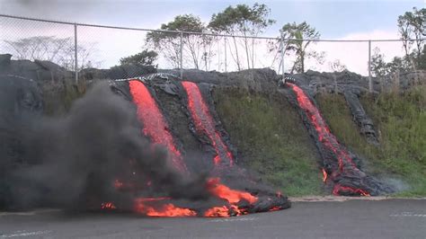 Volcán Activo En Hawaii Youtube