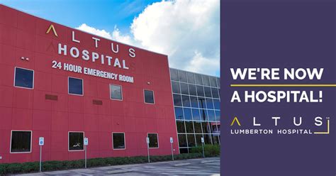 Altus Lumberton To Become A Hospital Altus Lumberton Hospital