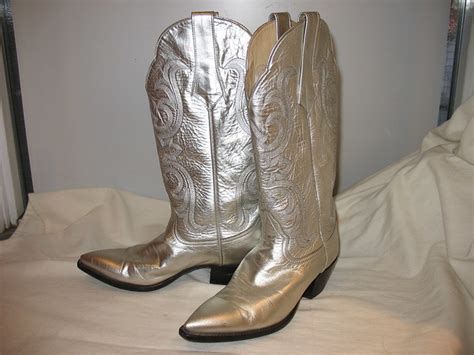 Silver Cowgirl Boots Flickr Photo Sharing