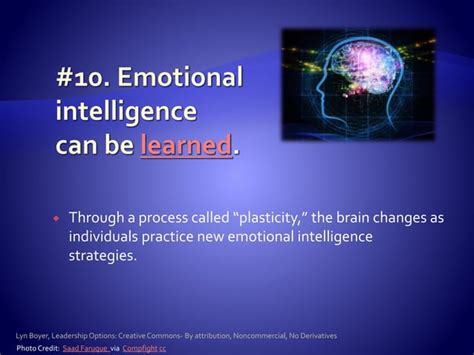 Emotional Intelligence 10 Things You May Not Know Ppt