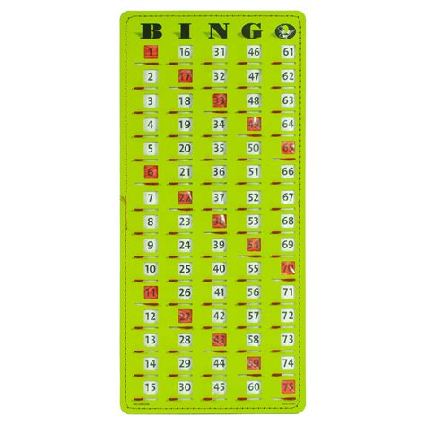 Bingo Shutter Cards Mr Chips Store