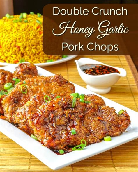 Double Crunch Honey Garlic Pork Chops Rock Recipes