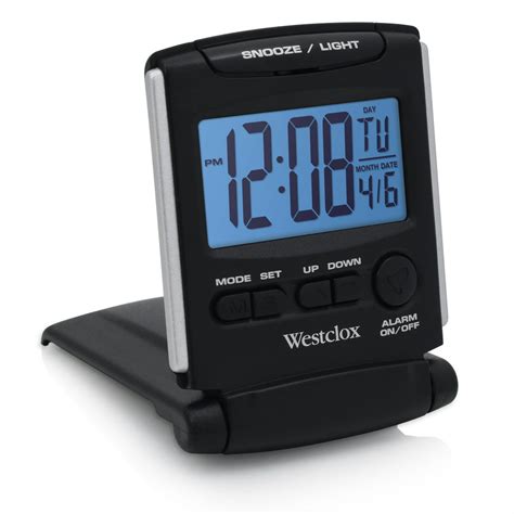 Westclox Lcd Alarm Clock
