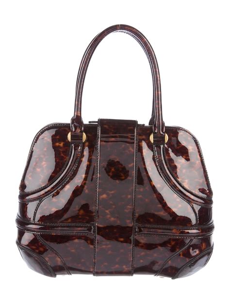 Alexander Mcqueen Patent Leather Novak Bag Handbags Ale41491 The