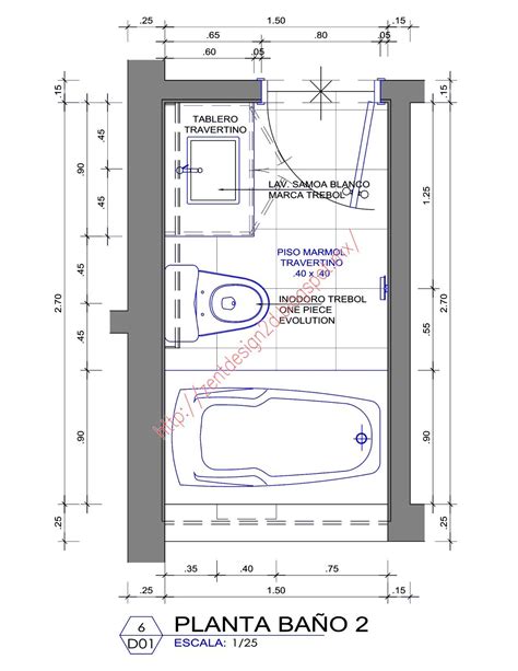 Bathroom Dimension BaÑos Bathroom Layout Plans Bathroom Floor