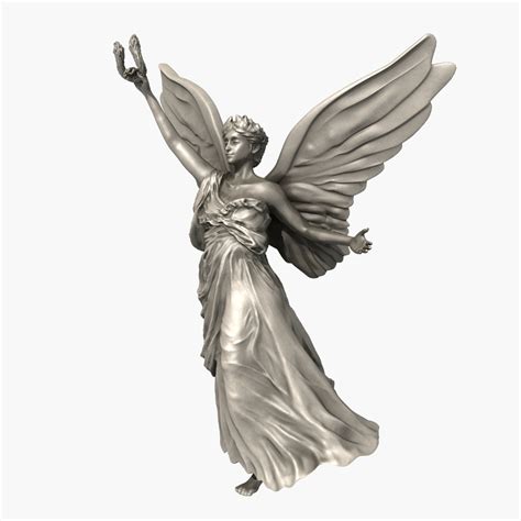Angel Statue 3d Model 14 Obj Free3d