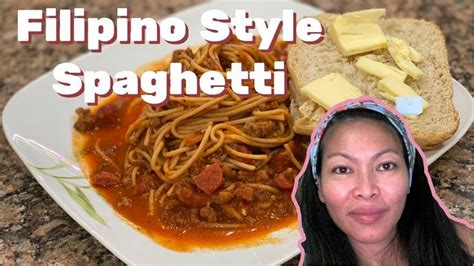 Filipino Spaghetti Recipe How To Make Filipino Spaghetti Spaghetti Recipes Filipino Style