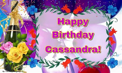 Cassandra Greetings Cards For Birthday
