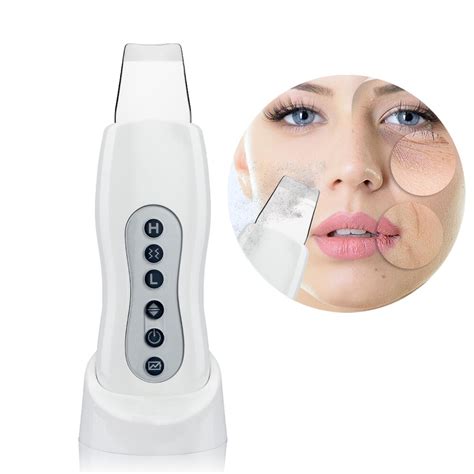 Ultrasonic Face Cleanser Skin Scrubber Ultrasound Vibration Massager