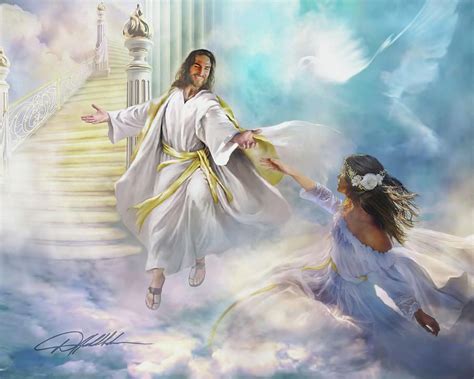 Coming Home Painting By Danny Hahlbohm In 2020 Bride Of Christ Jesus