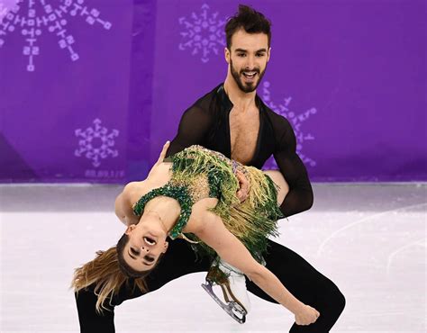 Winter Olympics Wardrobe Malfunction French Dancer Suffers Nip