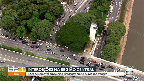 Tr Nsito Tem Interdi Es Na Regi O Central Da Capital Por Causa Dos