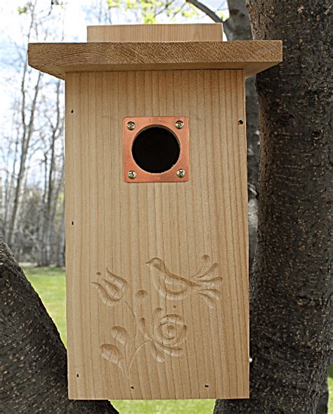 A Beautiful Birdhouse For A Blue Bird Or Tree Swallow Check Out Our