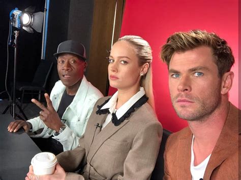 Avengers Endgame Cast Photoshoot During Press Tour April 8 2019 Marvel Actors Chris