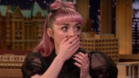 Secret Star Maisie Did Maisie Williams Really Spill A Major Game Of