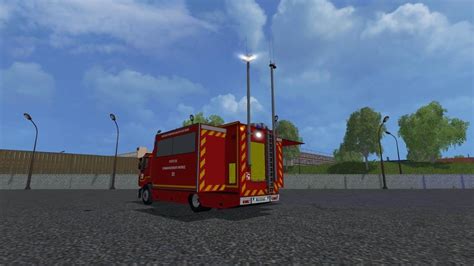 Fs15 Pcm Renault Lander V 10 Fire Department Mod Für Farming Simulator 15