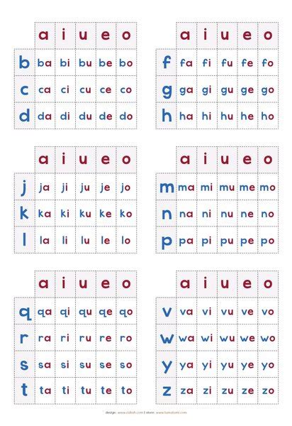 You can find english subbed uta kata episodes here. Jual Poster Suku Kata Belajar Baca Alphabet di lapak ...