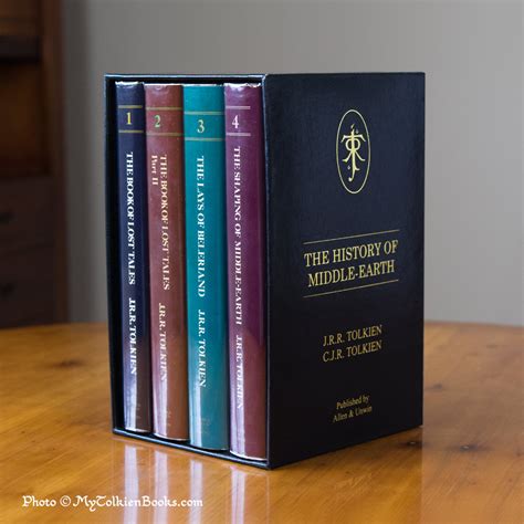 There are many books about j.r.r. Custom Slipcases - History of Middle-earth ...