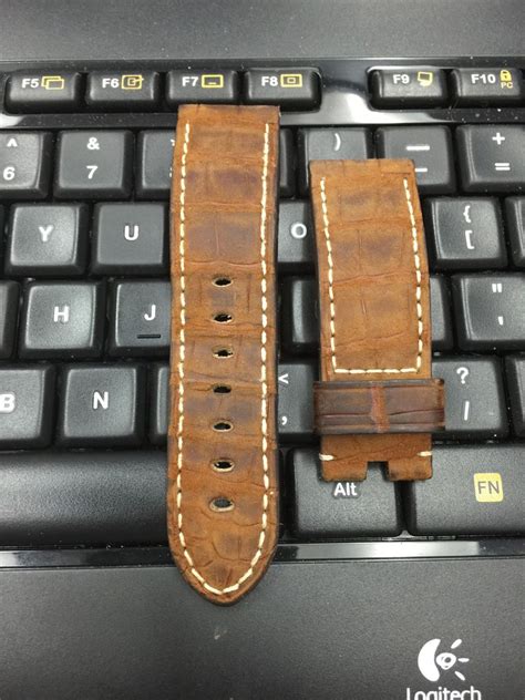 Fs Oem Panerai Jv 2422 And Ted Su Dive Buckle Strap Set 24mm
