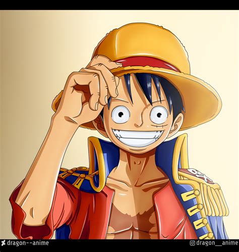 Gambar Anime Luffy Gambaran