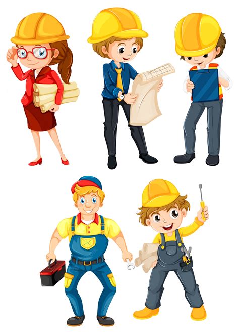 Working People Clipart