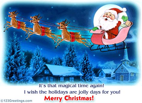 Magical Christmas Eve Free Christmas Eve Ecards Greeting Cards 123