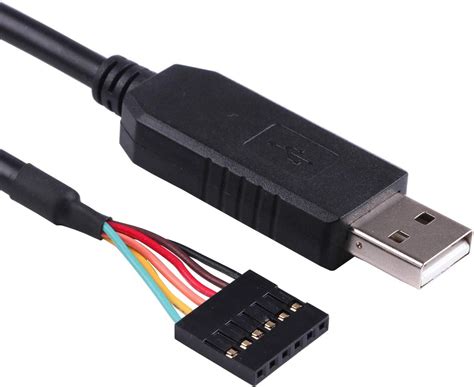 Ftdi Chip Usb To 5v Ttl Uart Serial Cable 6 Way 01 Uk