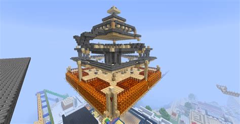 Minecraft Arenas The Sky Temple By Quicksilver X On Deviantart
