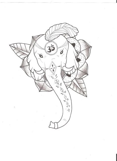 Elephant God Tattoo By Roors On Deviantart