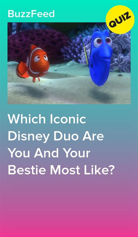 Which Iconic Disney Duo Are You And Your Bestie Most Like In 2020